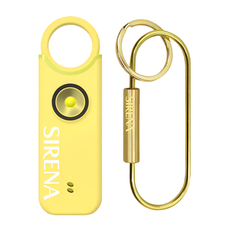 SIRENA Bright Yellow s klíčenkou