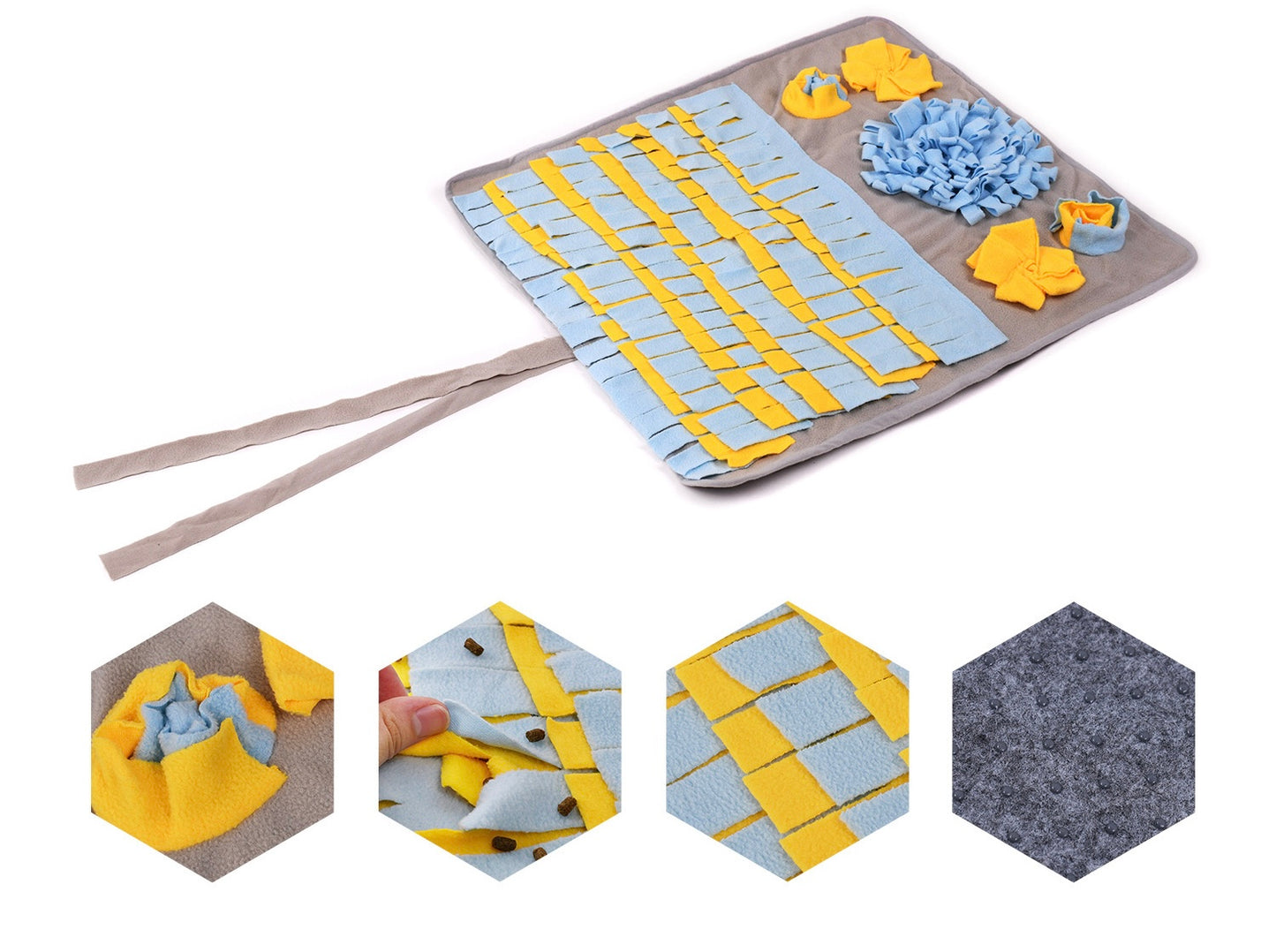 ANNAM Čmuchací podložka pro pejsky Modrá 68x58 cm