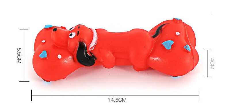 Pískací hračka pro psy 14.5 cm