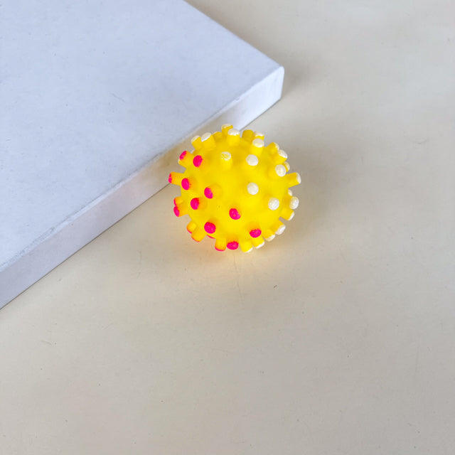 Sanding ball 6cm, different colors 6 pcs (price is for the whole set)