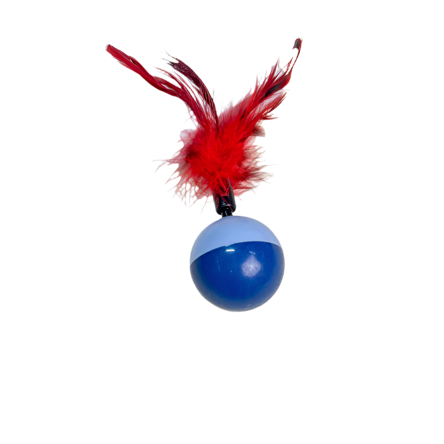 Feathers on the balancing ball 20cm