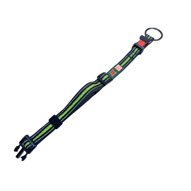 ANNAM Nylonový reflexní a polstrovaný obojek 2 x 30-45cm