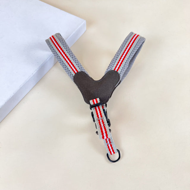 ANNAM Polstrovaný postroj na psy S (obvod 45cm) šířka 3cm