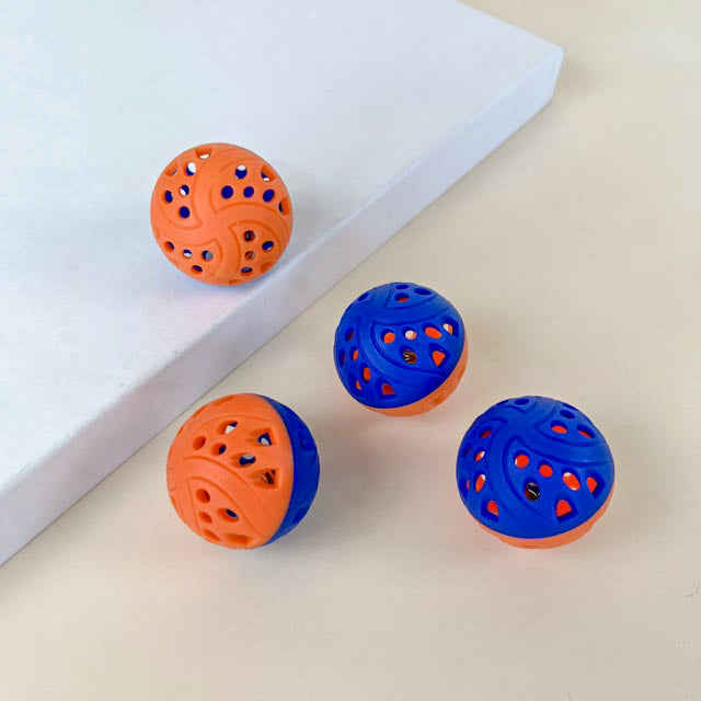 ANNAM Chrastící koule pro kočky 4.5 cm (sada 4ks)