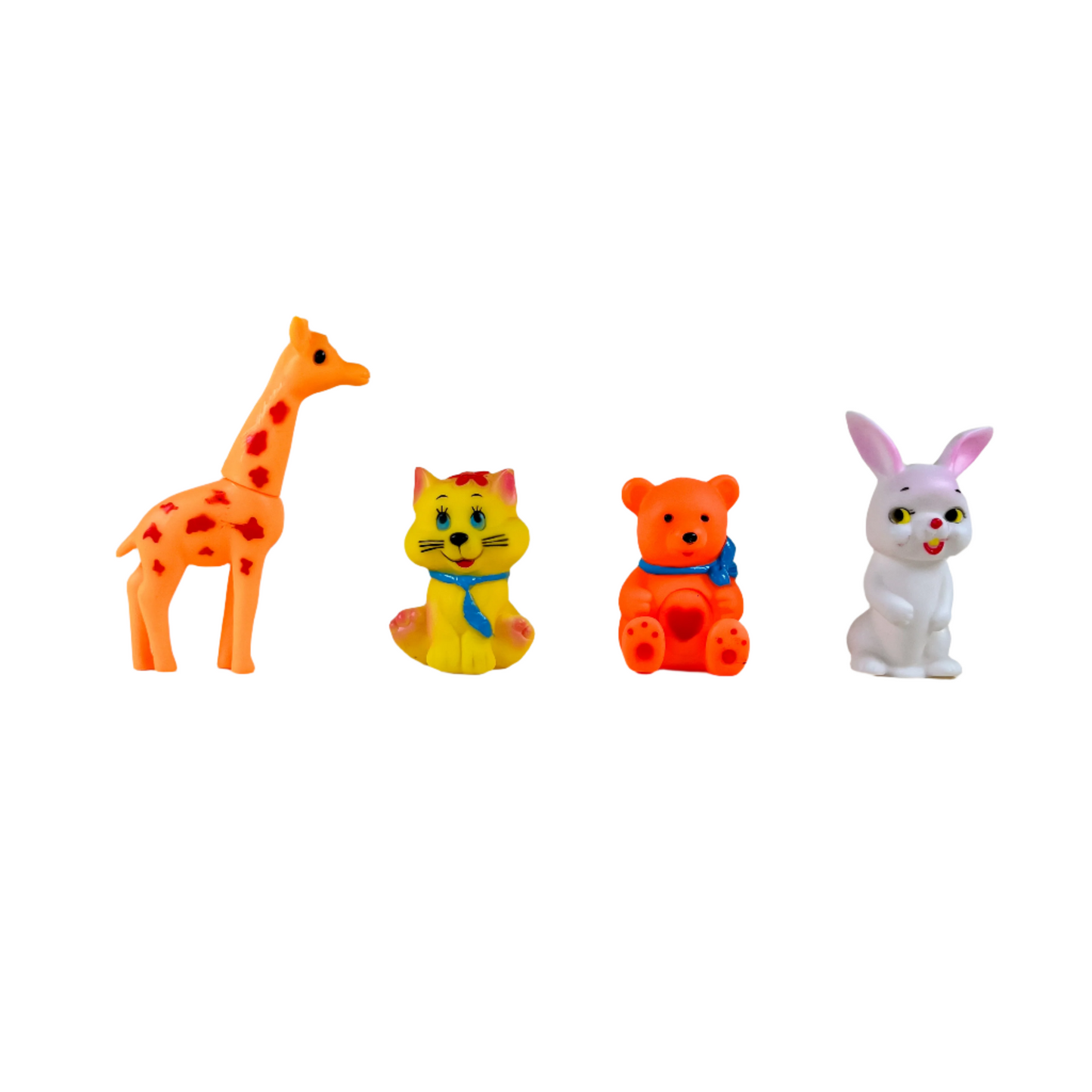 ANNAM Pískací zvířátko 9-15 cm (sada 4 ks)