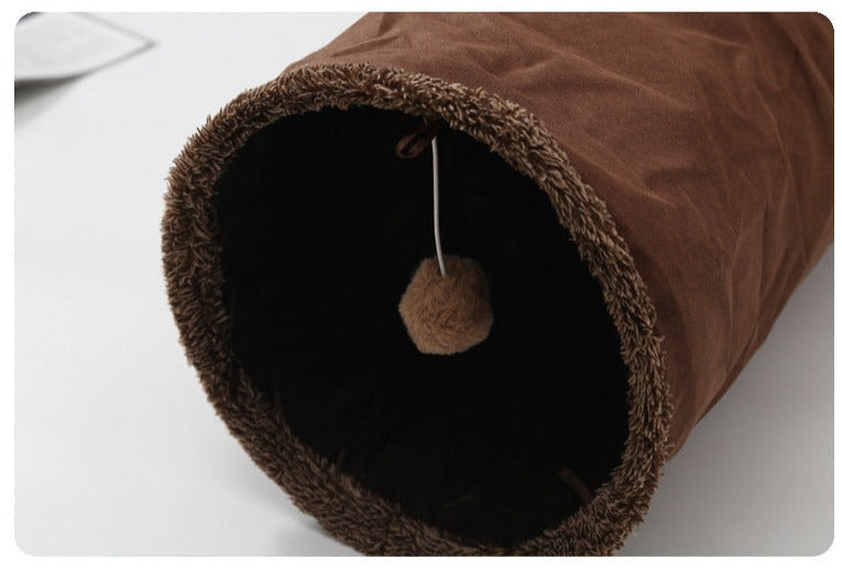 ANNAM Prolejzací tunel pro kočky chlupatý 60cm