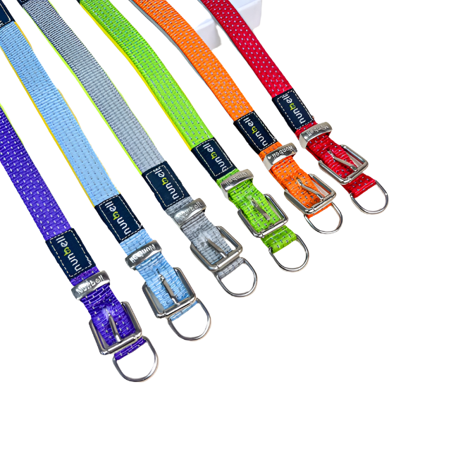 ANNAM Polstrovaný reflexní obojek 2x30-43 cm