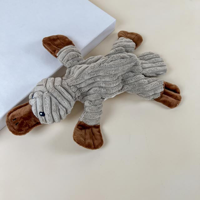 ANNAM Plyšový lenochod s lanem uvnitř 33 cm