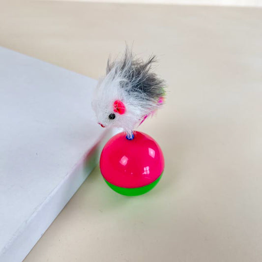 Myš na míčku 10.5 cm