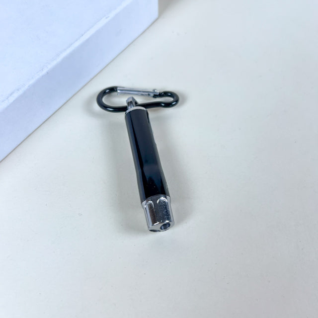 ANNAM Klíčenka s karabinkou a laserem 12 cm
