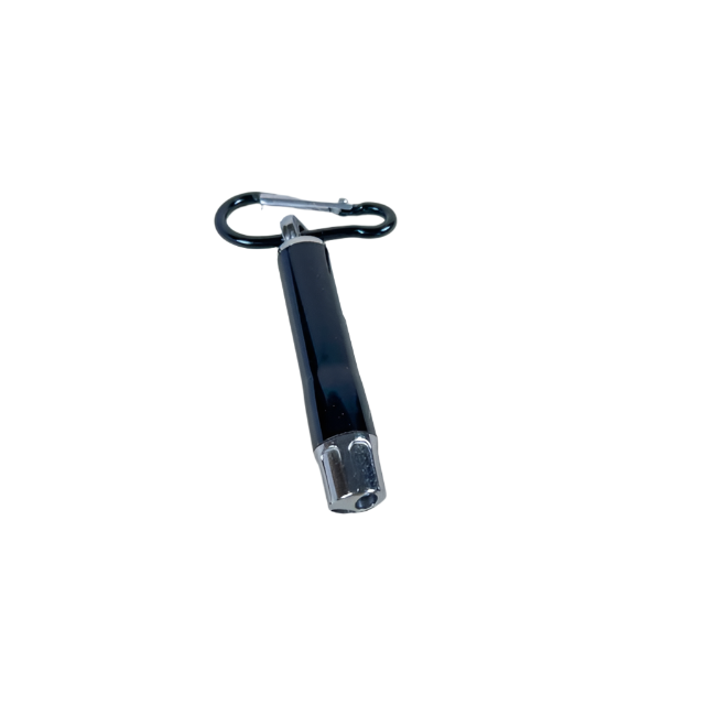 ANNAM Klíčenka s karabinkou a laserem 12 cm