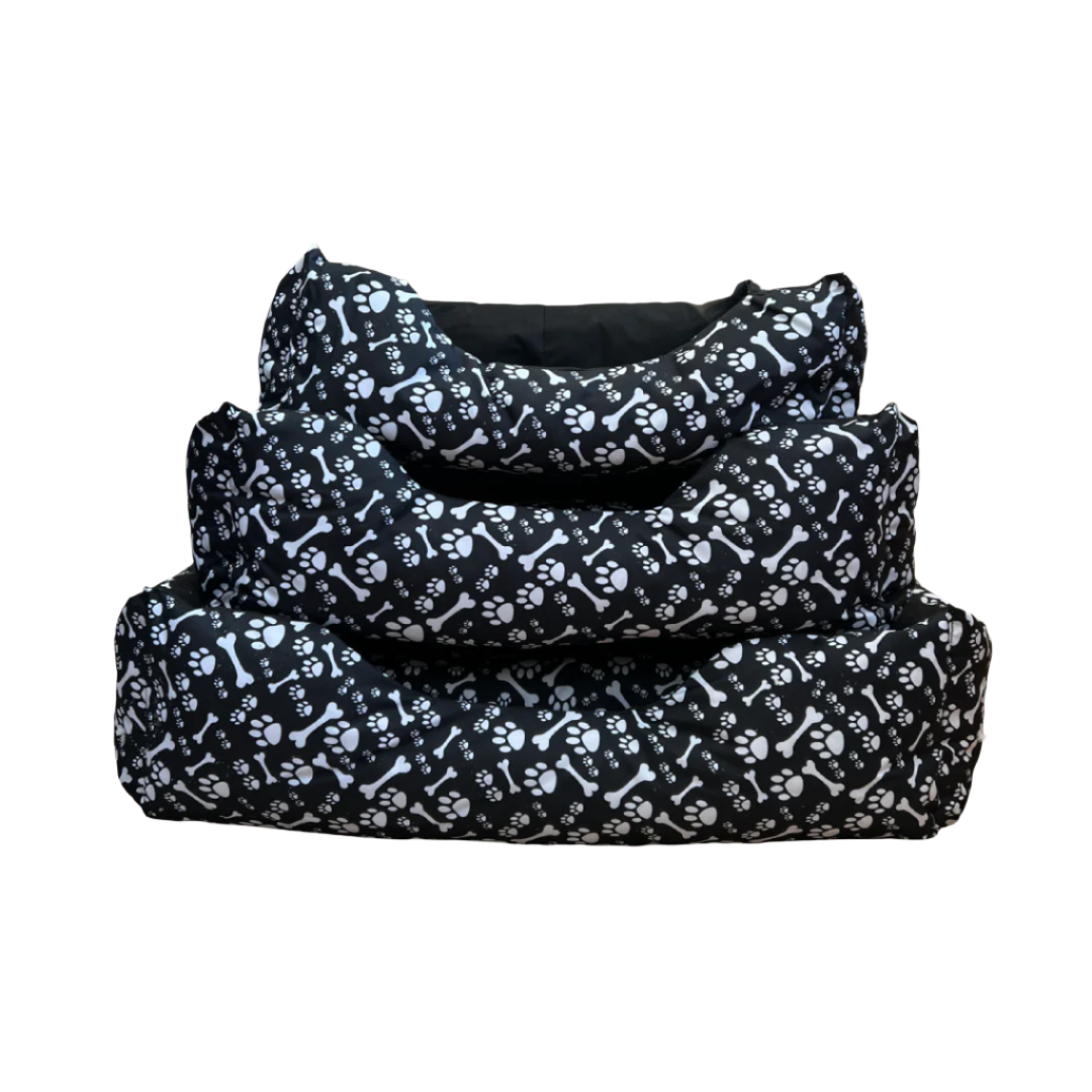 ANNAM Pelíšek Black Bone Tiny paws