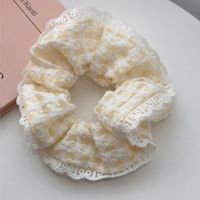 Vintage scrunchie do vlasů