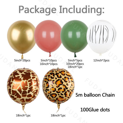 Nový Vintage zelený balónkový řetěz Set Avocado Green Series Party Supplies Latex Balloon Set Extreme Refund