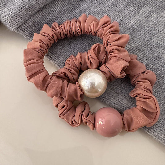 Vlasová gumička s perlou