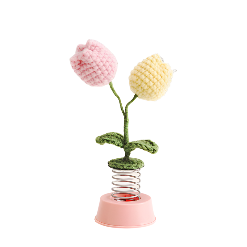 ANNAM Kytka na pružině Tulipány