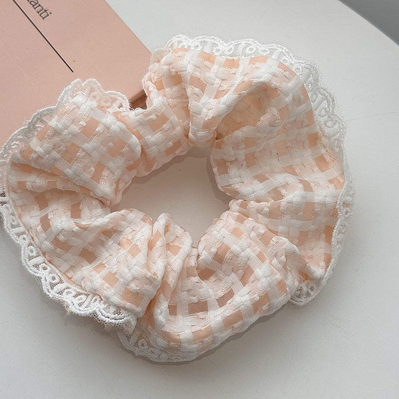 Vintage scrunchie do vlasů