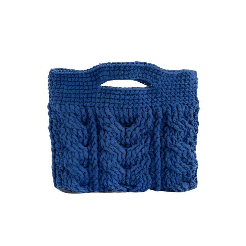 ANNAM Háčkovaná Kabelka Tmavě modrá