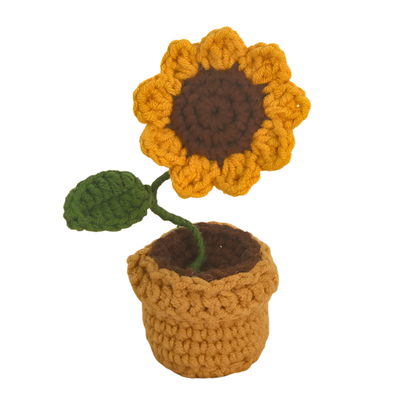 ANNAM Kvetina v květináči Slunečnice hrnková rostlina