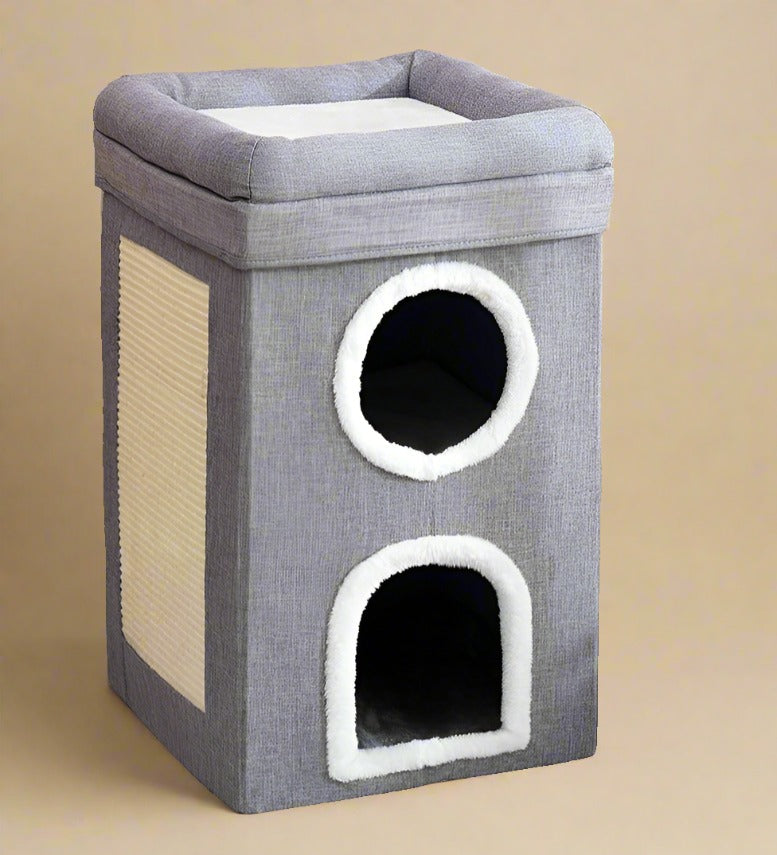ANNAM Skládací domeček pro zvířata 66x39x39 cm