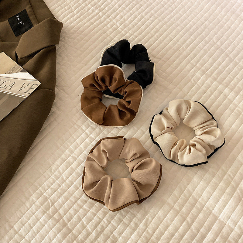 Francouzské scrunchie na vlasy