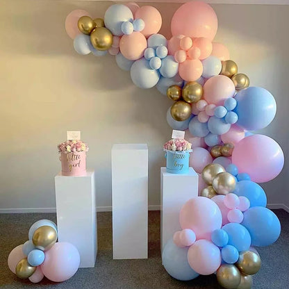 Blue Ocean Macaron Latexový balónek Narozeninová dekorace Party Supplies Svatební dekorace Balónkový řetěz Set Extreme Refund