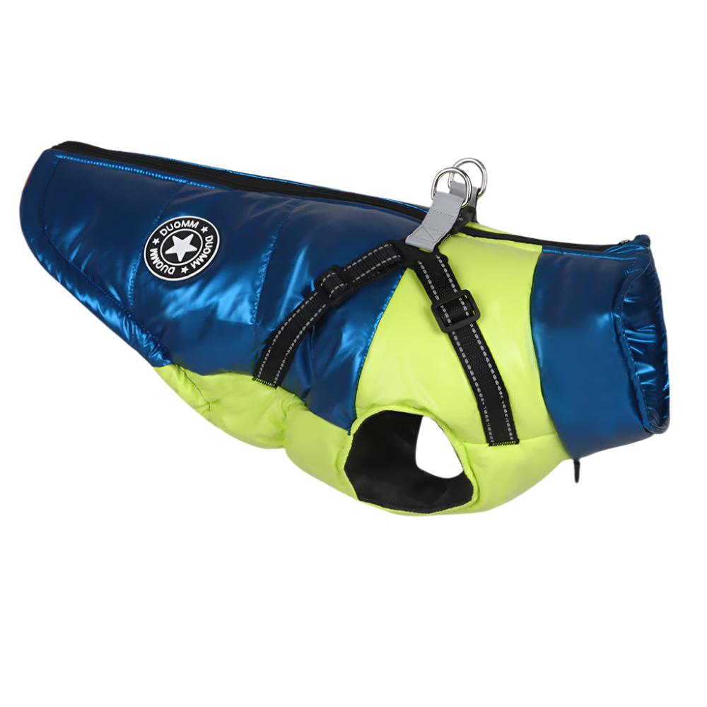 Chromový obleček pro pejsky, S-25cm,.M30cm,L-35cm,XL-40cm