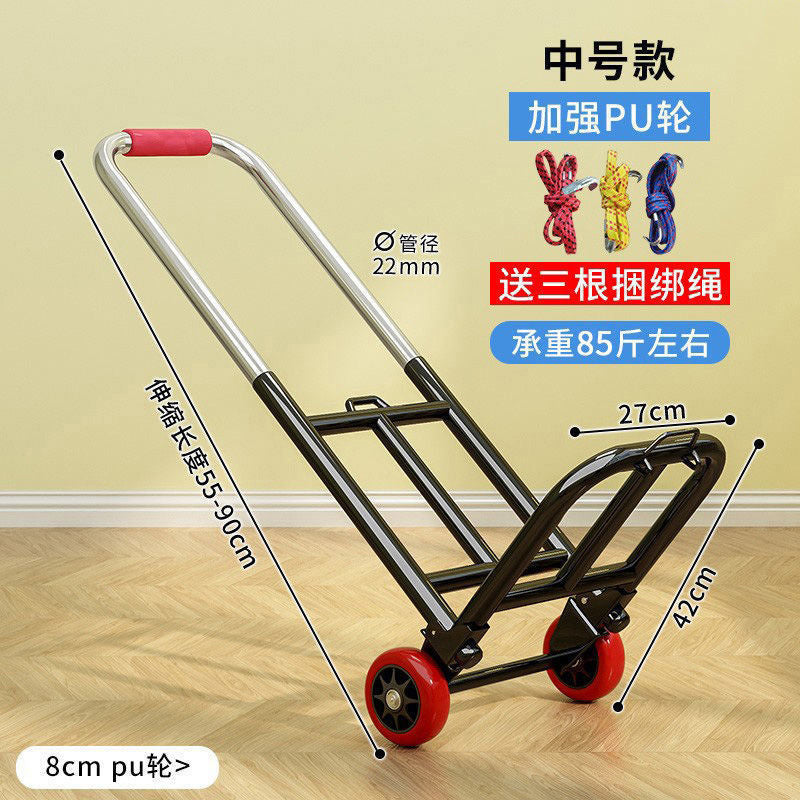 Skladací vozík s kolečky