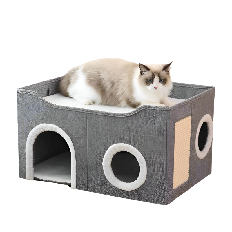 ANNAM Skládací domeček pro zvířata 55x40x40 cm