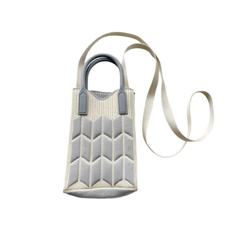 Candy Color Phone Mini Tote Bílá