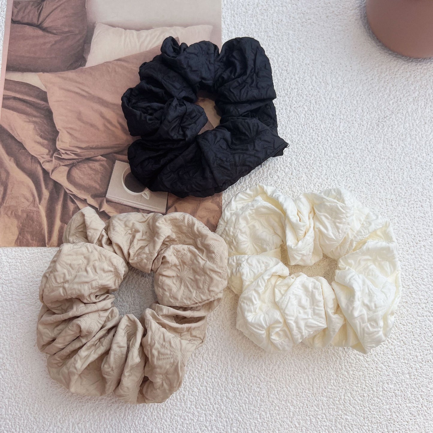 Zmuchlané Scrunchie