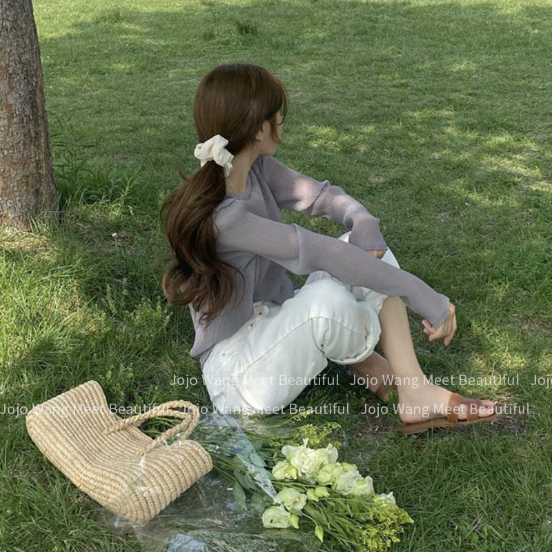 Scrunchie s krajkou