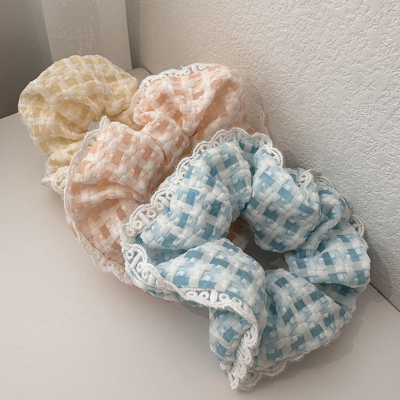 Vintage scrunchie do vlasů