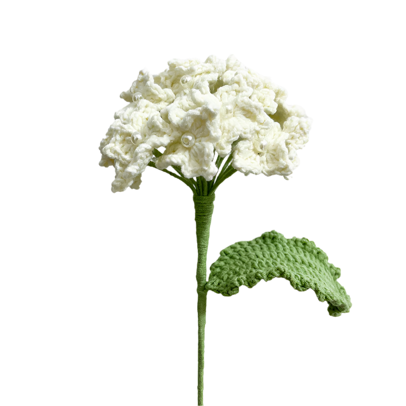 ANNAM Hortenzie Hortenzie jednoduchá - bílá (hotová)