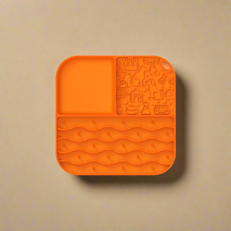 ANNAM Lízací podložka proti hltání 20x20 cm