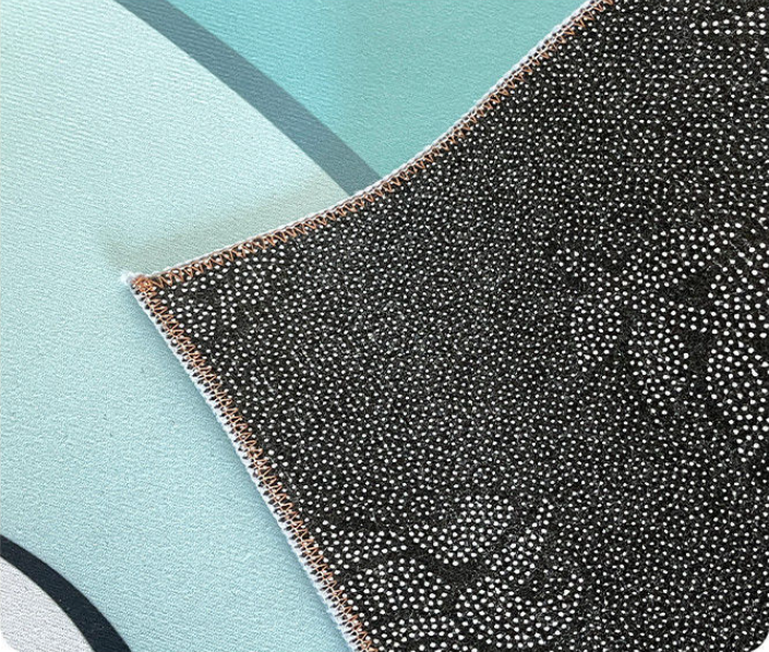 Koberec Večerní mraky - vysoce kvalitní křišťálový samet