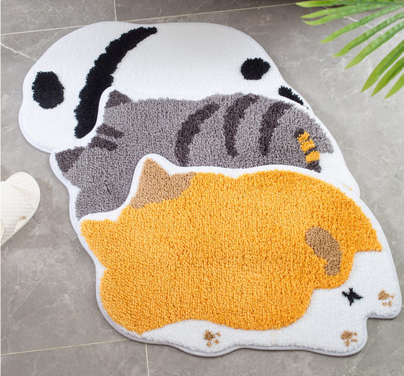 Koupelnová rohožka ve tvaru zvířete