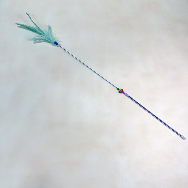 ANNAM Škadlítko pro kočky s peřím 80cm