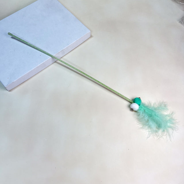 ANNAM Škadlítko pro kočky s peřím 55cm
