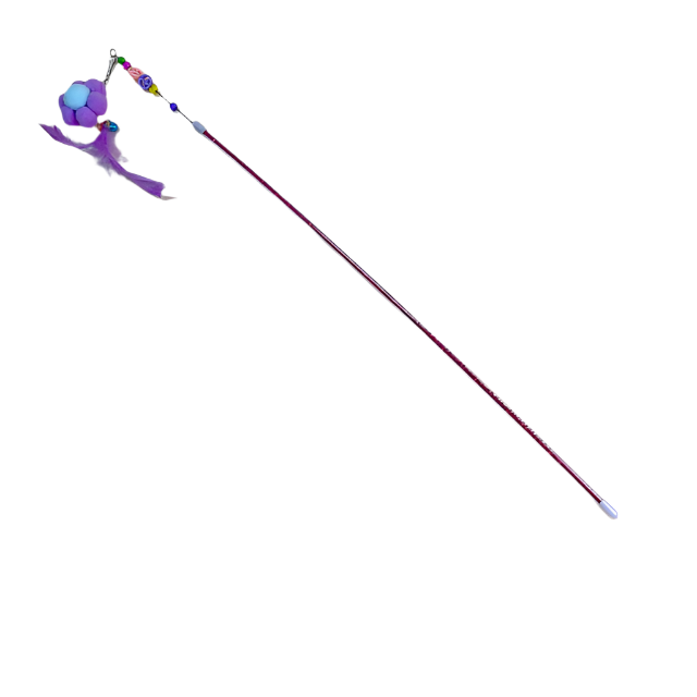 ANNAM Škadlítko pro kočky s peřím 55cm