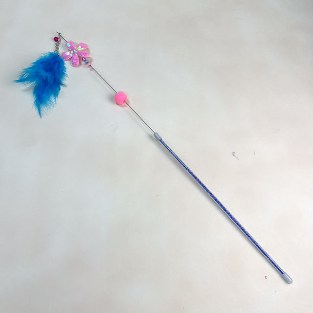 ANNAM Škadlítko pro kočky s peřím 60cm