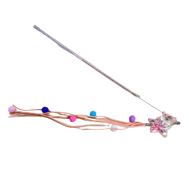 ANNAM Škádlítko s pom pom šňůrkou 40cm