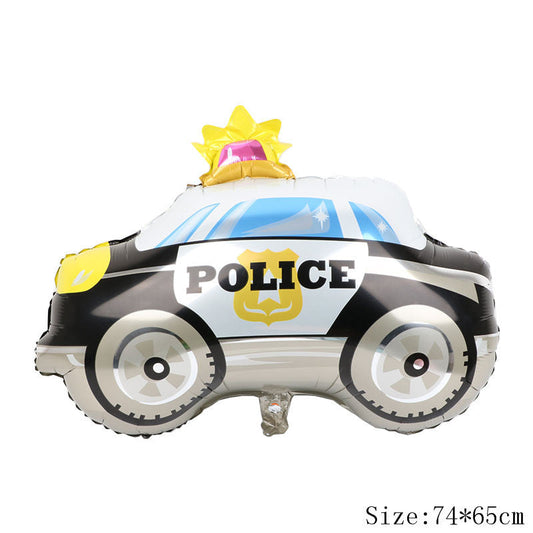 ANNAM Fóliová ozdoba Policejní auto