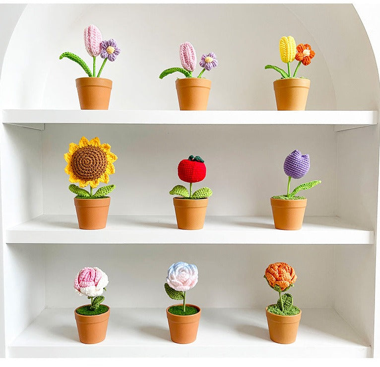 ANNAM Květina v květináči Žlutý tulipán