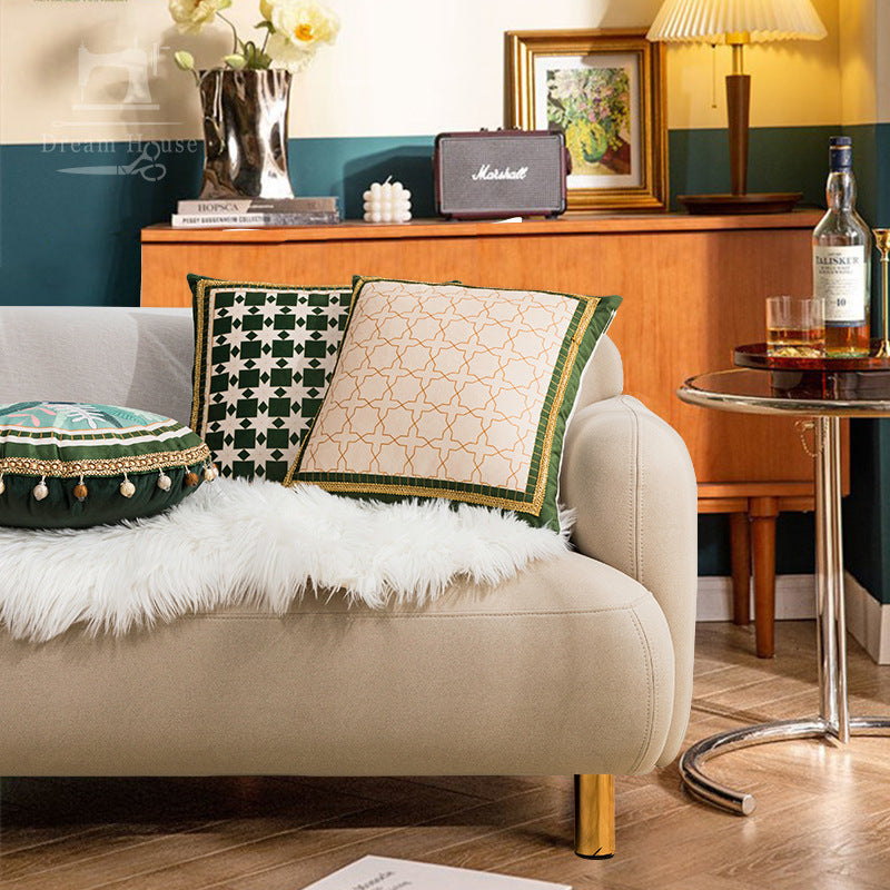 ANNAM povlak Kostkovaná 45*45cm [jádro není součástí balení)