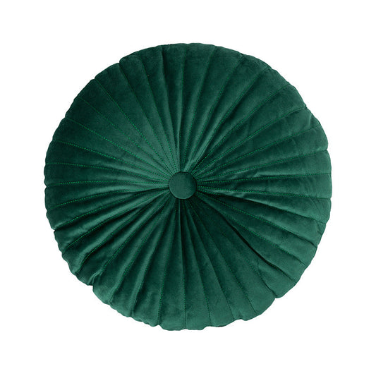 ANNAM povlak Smaragdová; průměr 38 * 8 cm s jádrem
