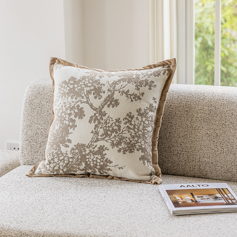 ANNAM povlak Béžová se stromy 45*45cm .