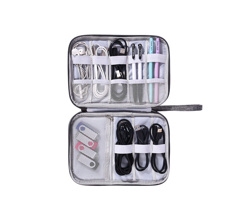 Travel organizer for cables