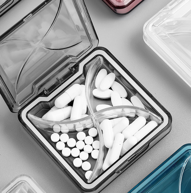 Travel organiser for medication