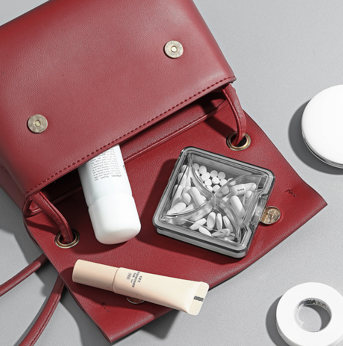 Travel organiser for medication